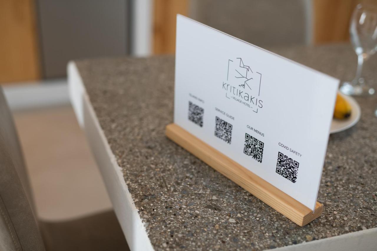 Kritikakis Village Hotel Chora Eksteriør billede